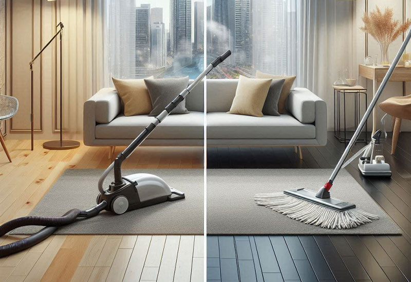 Vacuuming vs Mopping Floors: Save Time & Effort! Top Picks