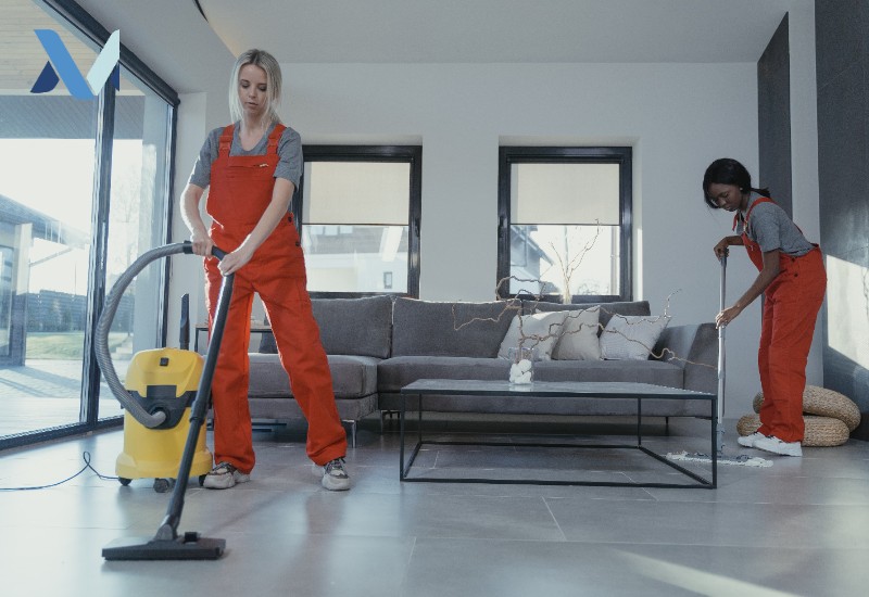 Shark Rotator Lift-Away Upright Vacuum In Use
